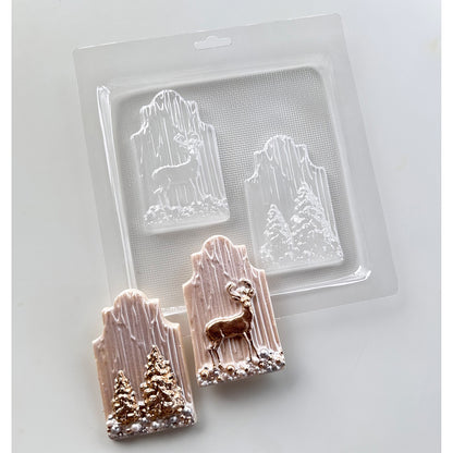 FOREST & DEER CHOCOLATE MOLDS