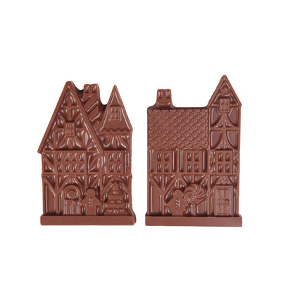 GINGERBREAD HOUSES CHOCOLATE MOLDS