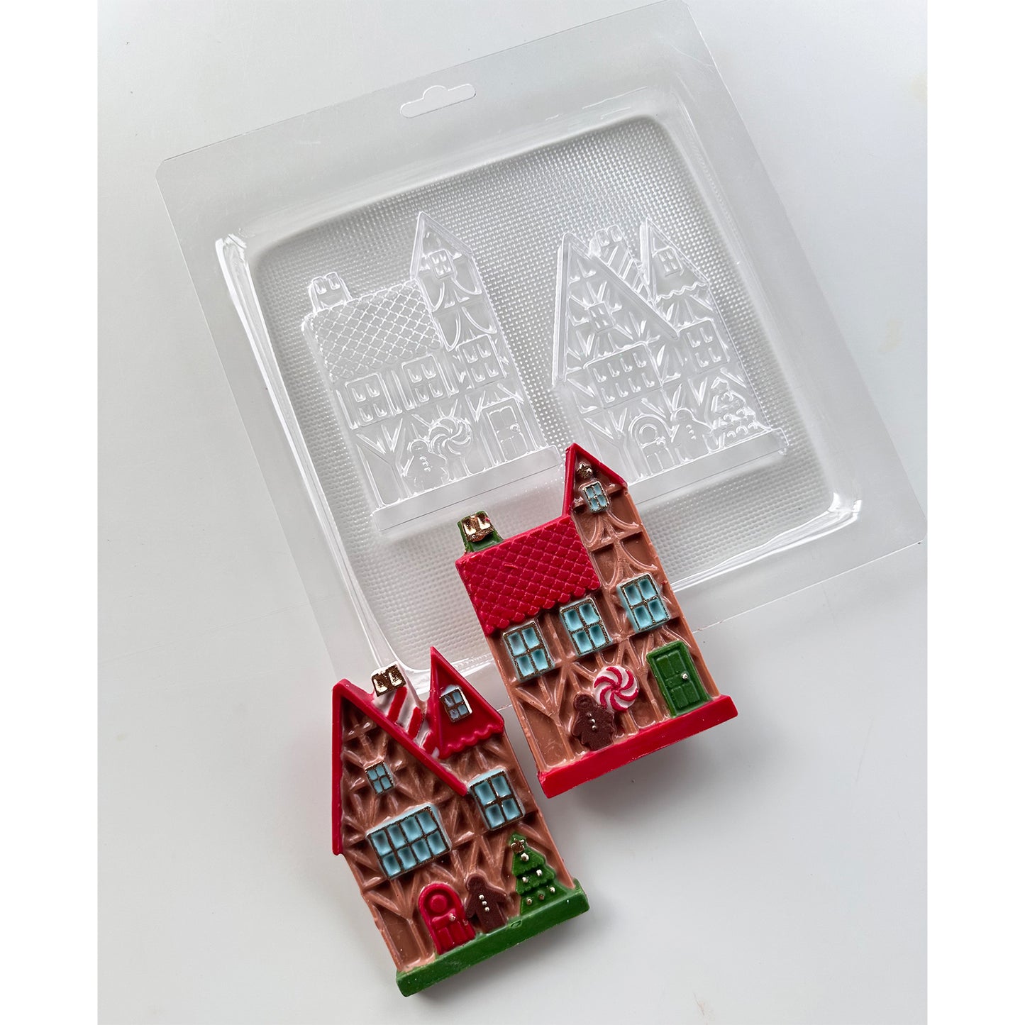 GINGERBREAD HOUSES CHOCOLATE MOLDS