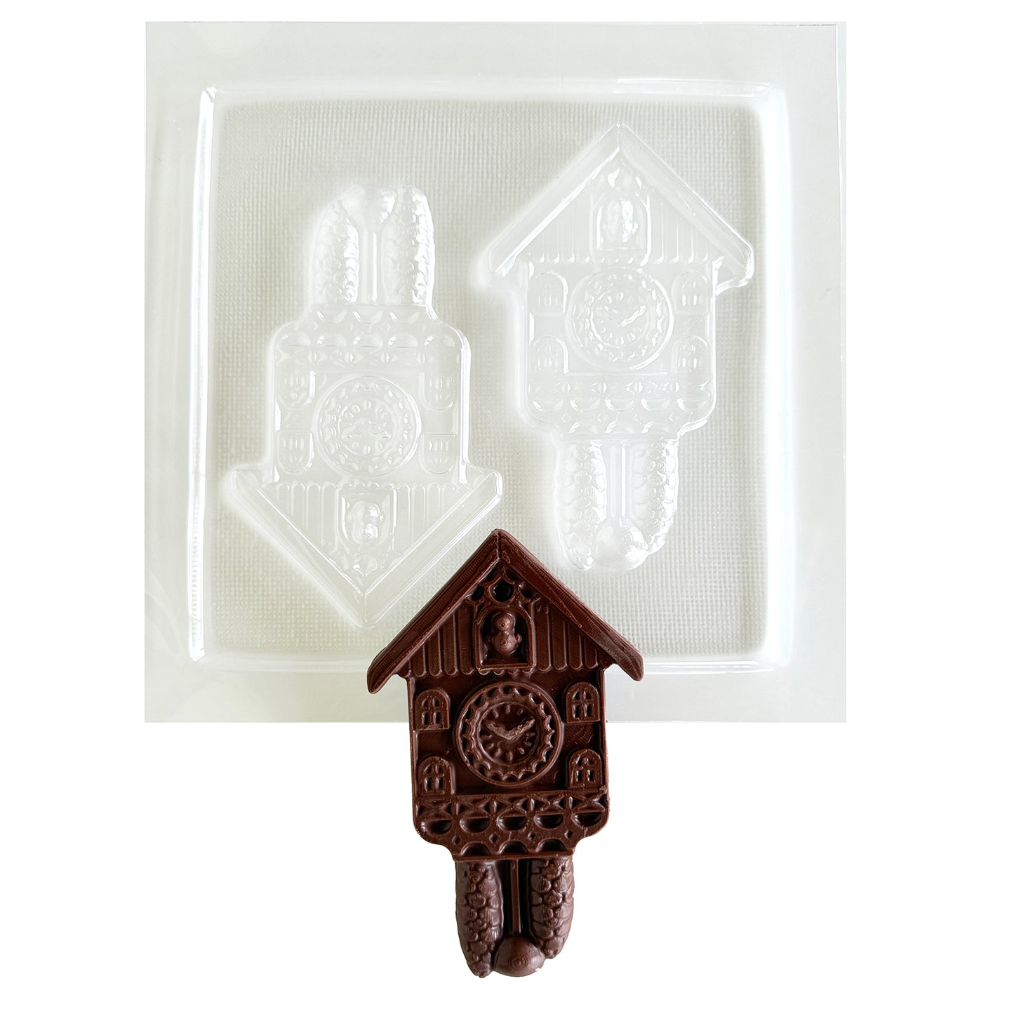 LITTLE CUCKOO CLOCK CHOCOLATE MOLDS