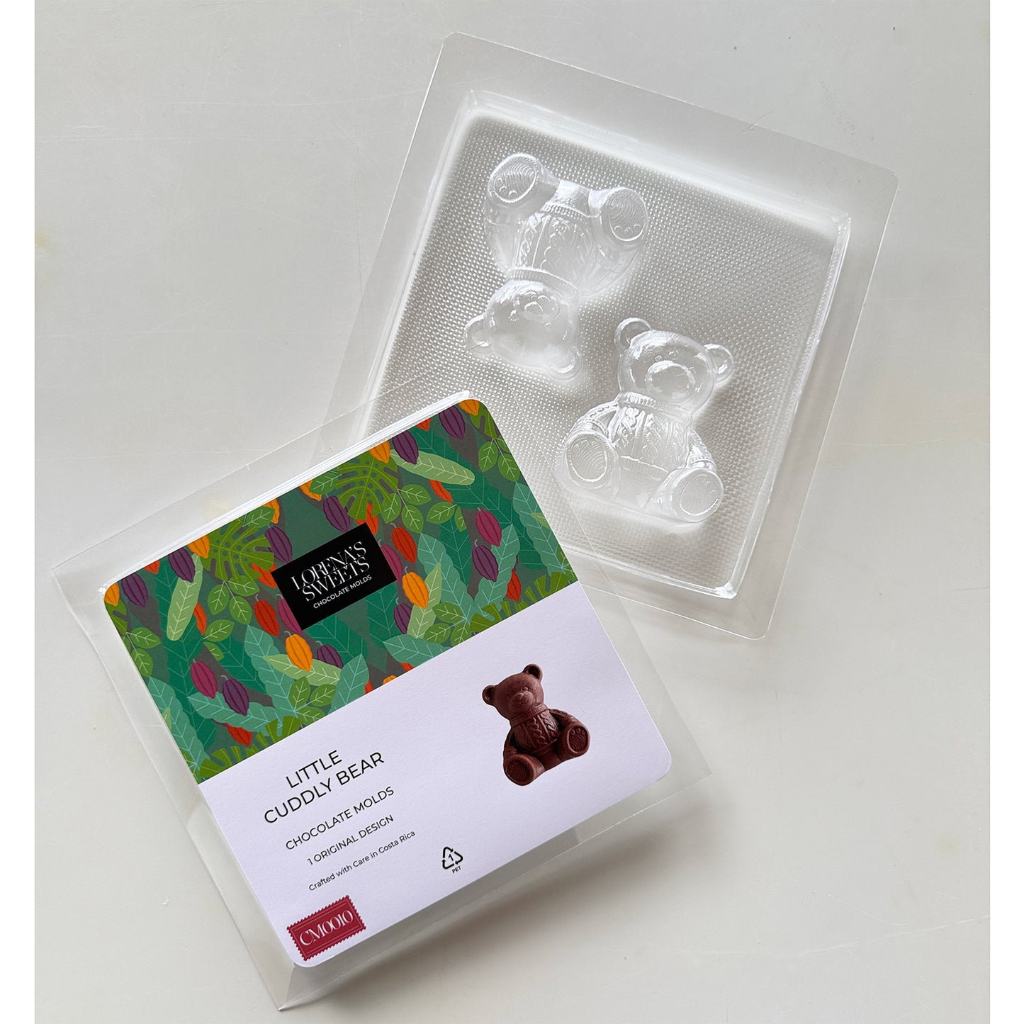 LITTLE CUDDLY BEAR CHOCOLATE MOLDS