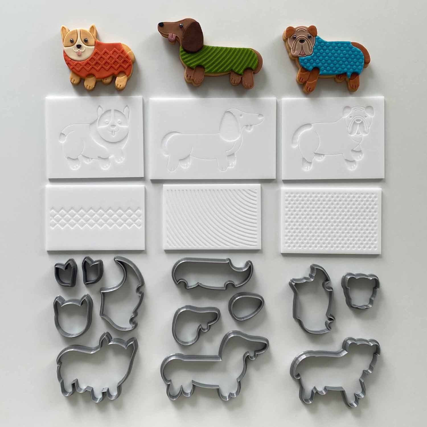 Cookie_Decoration_Kit_Baby_Dogs_by_Lorena_s_Sweets